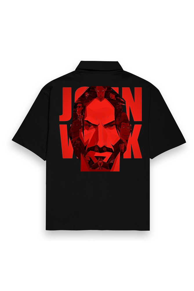 JOHN WICK INSPIRED PRINTED SHIRT